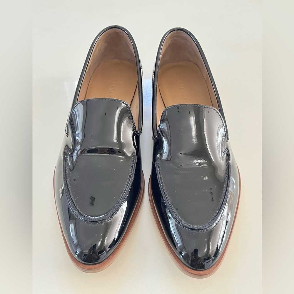 Everlane patent leather loafer Size 9